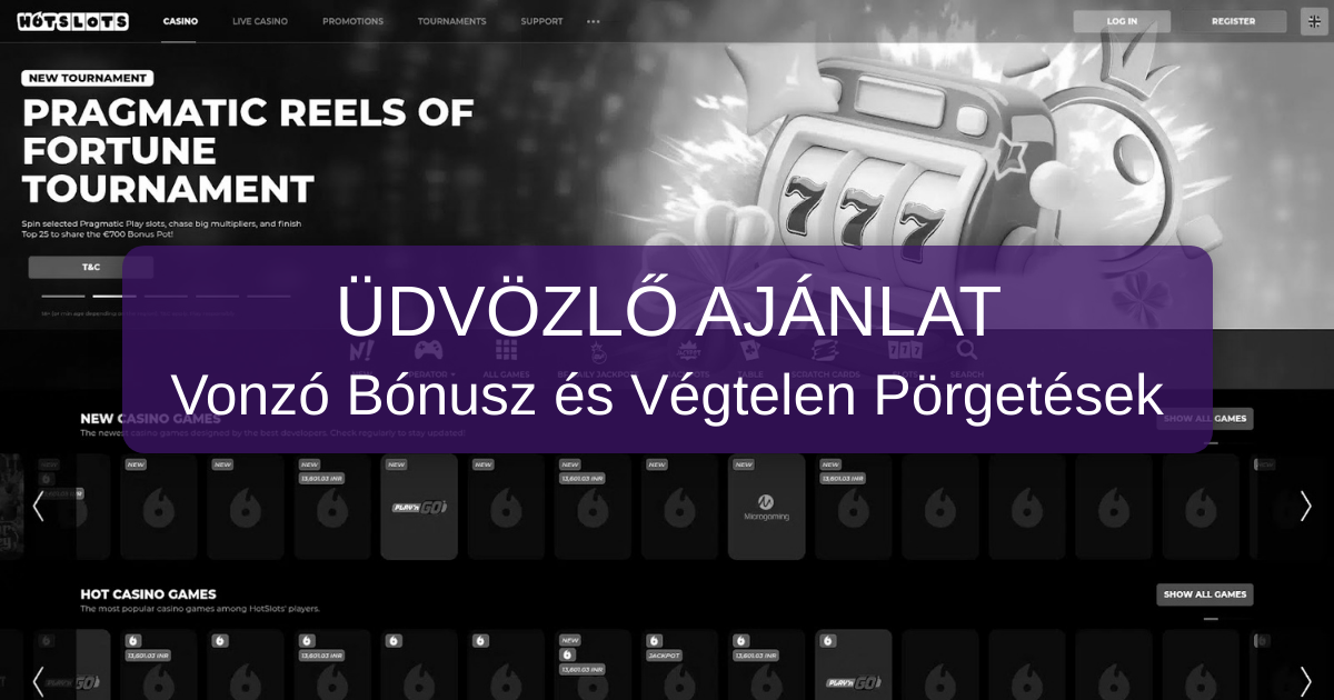 Hotslot Casino welcome bonus